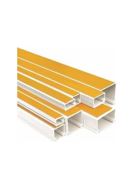 16 x 16 Yapışkanlı Kablo Kanalı 50 M