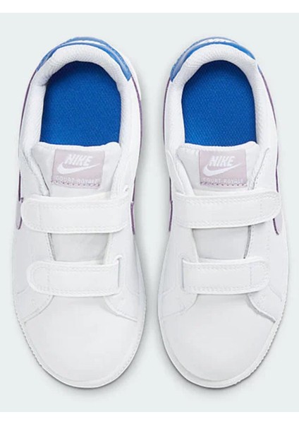 Court Royale Leather Sneaker Hakiki Deri Bantlı Çırtlı Çocuk Spor Ayakkabı Beyaz fiyatları