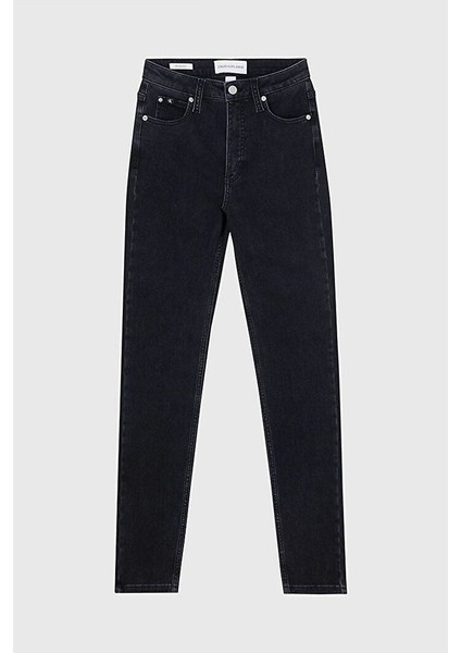 Kadın High Rise Skinny Jean Pantolon