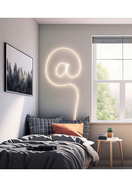 Neon Esnek Şerit LED Tak Çalıştır Kumandalı - Dimmer- Gün Işığı