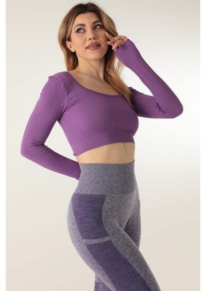 Uzun Kollu Kare Yaka Fitilli Crop indirimleri