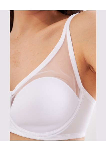 Le Jardin Linda Tül Detaylı Toparlayıcı Ince Soft Cup Sütyen (B-C Cup) -9200 modelleri