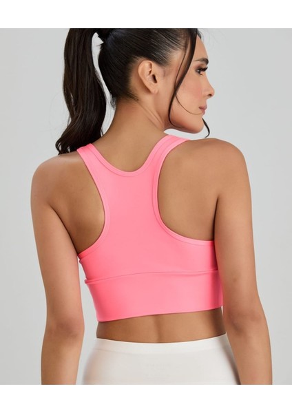 Aurafit Arkası Halter Kesim U Yaka Spor SÜTYENI/BÜSTIYER/CROPTOP-9041
