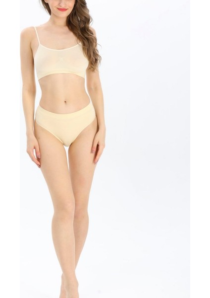 Elite Life Dikişsiz Seamless 3D Esnek Rahat Günlük Kullanım Brazilian Slip