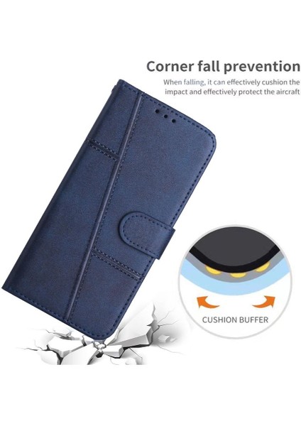 Mays Shop Tecno Camon 30 Pro 5g Pu Deri Tam Koruma Darbeye Dayanıklı Kapak Için Kılıf (Yurt Dışından)