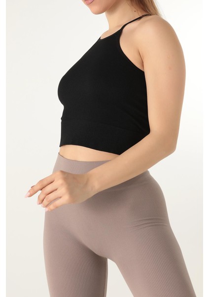 Seamless Örme Halter Yaka Büstiyer indirimleri