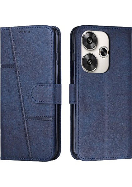 Xiaomi Poco F6 Pu Deri Tam Koruma Yan Toka Kartı (Yurt Dışından)