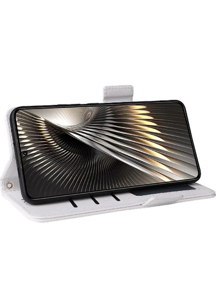 Xiaomi Poco F6 Manyetik Kart Yuvaları Tutucu Yan Toka Pu Deri (Yurt Dışından)