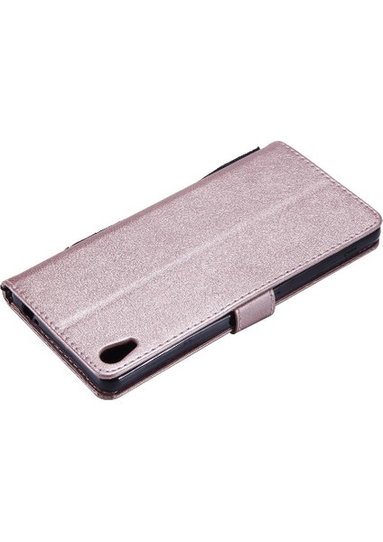 Mays Shop Kart Yuvası ile Sony Xperia Xa Ultra Için Flip Case Yüksek Kalite Deri (Yurt Dışından)