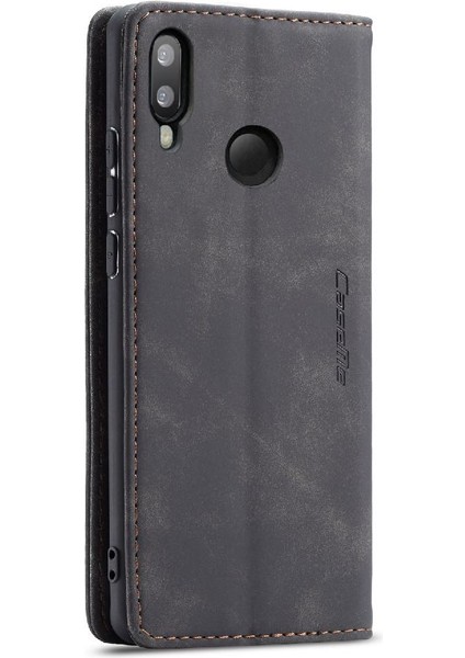 Samsung Galaxy M20 Flip Folio Kitap Manyetik Kapatma Vintage Için Flip Case (Yurt Dışından)