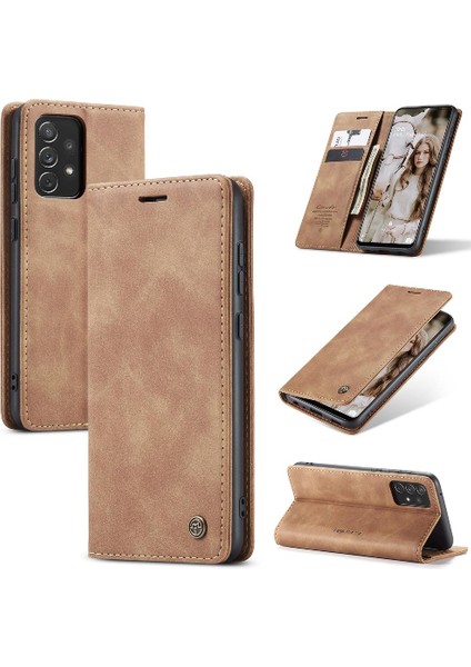 Samsung Galaxy A72 Flip Folio Kitap Kılıf Için Flip Case Kart Yuvası Kickstand (Yurt Dışından) fırsatları
