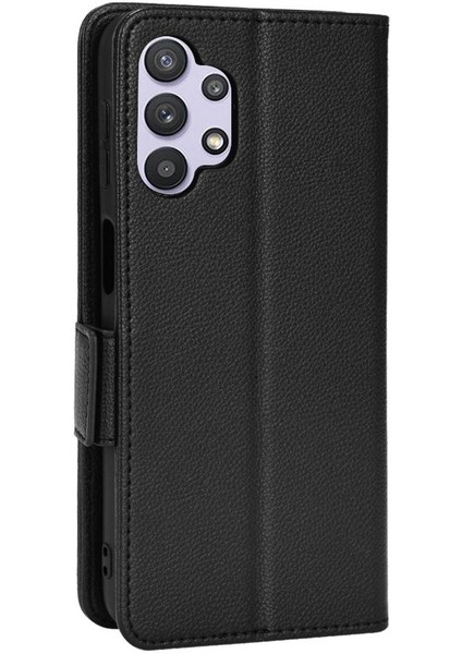 Samsung Galaxy A32 4g Manyetik Pu Deri Kart Yuvaları Tutucu Yan (Yurt Dışından) indirimleri