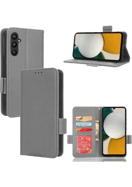 Samsung Galaxy M14 5g Için Kılıf Yan Toka Pu Deri Manyetik Cüzdan Kart (Yurt Dışından)