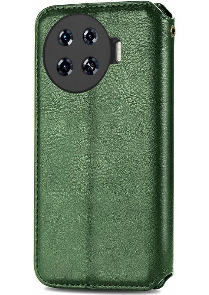 Tecno Spark 20 Pro Artı Moda Tasarımı Zarif Iş Deri Için Kılıf (Yurt Dışından)