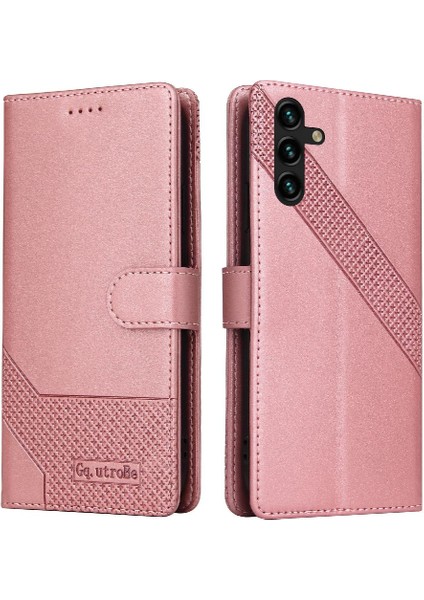 Samsung Galaxy A54 Üç Kart Yuvaları Premium Deri 4 Için Flip Case (Yurt Dışından)
