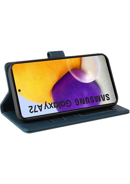 Samsung Galaxy A72 Üç Kart Yuvaları Için Flip Case Darbeye 4 Köşe (Yurt Dışından) indirimleri