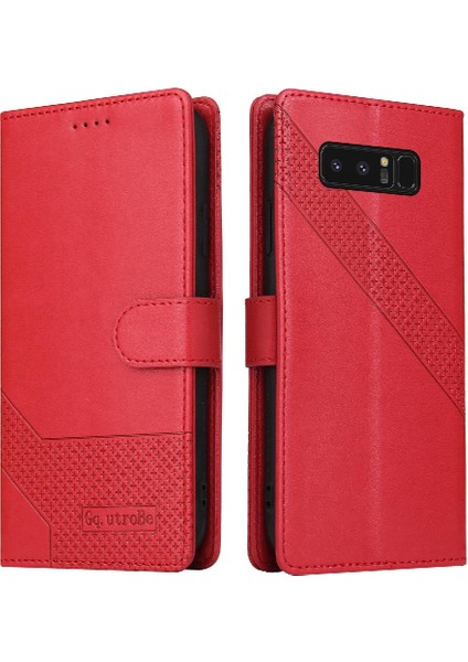 Samsung Galaxy Not 8 Için Flip Case Darbeye Üç Kart Yuvaları 4 Köşe (Yurt Dışından)
