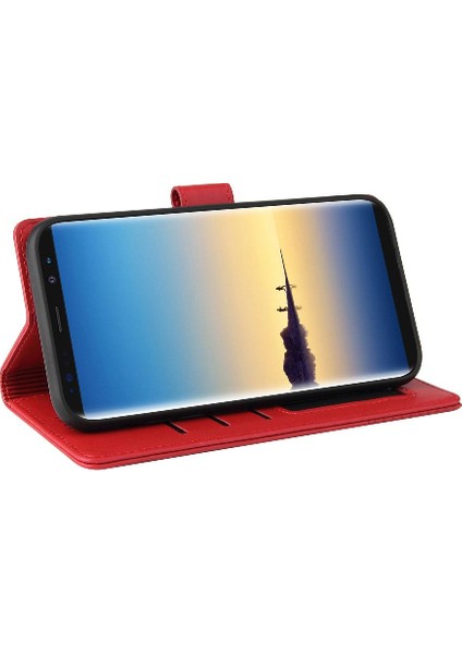 Samsung Galaxy Not 8 Için Flip Case Darbeye Üç Kart Yuvaları 4 Köşe (Yurt Dışından)