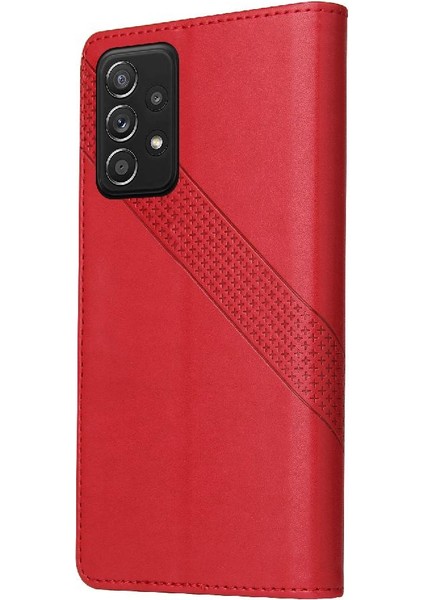 Samsung Galaxy A52 4 Köşe Koruma Darbeye Kickstand Için Flip Case (Yurt Dışından)