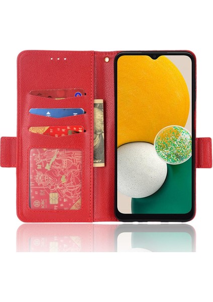 Samsung Galaxy A13 5g Için Kılıf Manyetik Cüzdan Yan Toka Pu Deri Kart (Yurt Dışından) fiyatları
