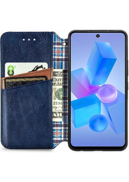 Infinix Sıcak 40 Pro Kılıf Için Kılıf Zarif Iş Çevirme Kapağı (Yurt Dışından)