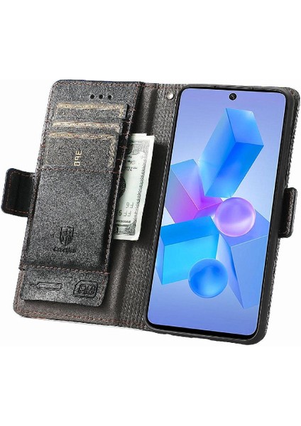 Infinix Hot 40 Pro Çoklu Kart Yuvası Iş Çok Renkli Için Flip Case (Yurt Dışından)