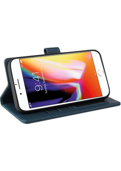 Iphone 6 Için Flip Case Artı Kickstand Premium Deri Üç Kart Yuvaları (Yurt Dışından)