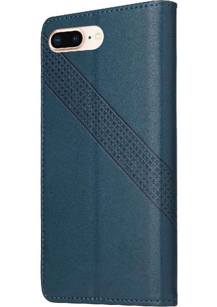 Iphone 6 Için Flip Case Artı Kickstand Premium Deri Üç Kart Yuvaları (Yurt Dışından)