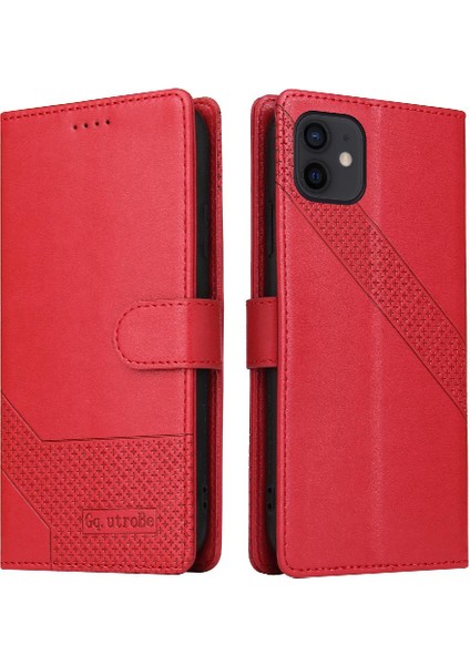 Iphone 12 Mini Üç Kart Yuvaları Kickstand Premium Deri Için Flip Case (Yurt Dışından) fırsatları