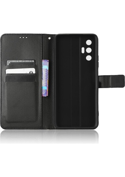 Tecno Pova 3 Manyetik Cüzdan Kapak Kart Tutucu Kickstand Için Kılıf (Yurt Dışından) fırsatları