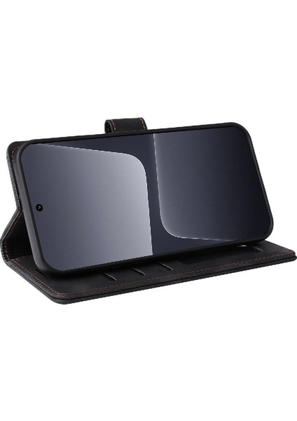 Xiaomi 13 Için Flip Case Cüzdan Kapak Çevirin Kılıf Darbeye Basit (Yurt Dışından) indirimleri
