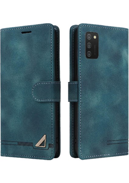 Samsung Galaxy A02S Flip Kapak Için Flip Case Darbeye Cüzdan Basit (Yurt Dışından)