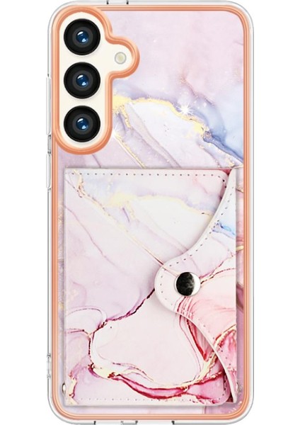 Samsung Galaxy S24 Ince Cüzdan Yumuşak Tpu Tampon Kart Yuvaları Mermer (Yurt Dışından) fiyatları