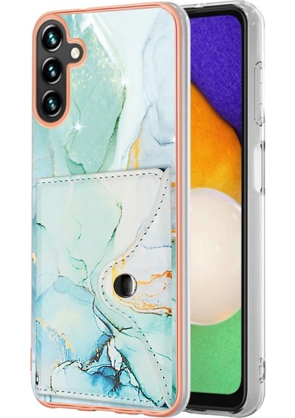 Samsung Galaxy Case 5g Kart Yuvaları Yumuşak Tpu Tampon Ince Cüzdan (Yurt Dışından)