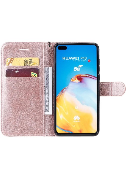 Kart Yuvası ile Huawei P40 Iş Cüzdan Telefon Kılıfı Için Flip Case Yüksek (Yurt Dışından) indirimleri