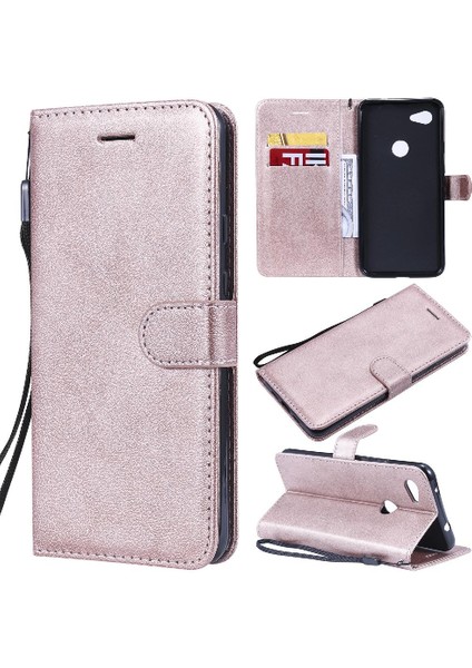 Kart Yuvası Telefon ile Google Piksel Xl 3A Yüksek Kaliteli Deri Için Flip Case (Yurt Dışından)