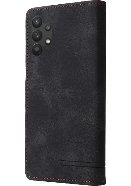 Samsung Galaxy A32 5g Darbeye Dayanıklı Kapak Kapak Basit Iş Için Flip Case (Yurt Dışından) fırsatları