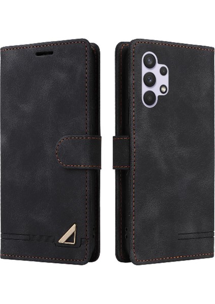 Samsung Galaxy A32 4g Için Flip Case Cüzdan Kapak Kapak Basit Iş Durum (Yurt Dışından)