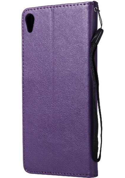 Mays Shop Kart Yuvası ile Sony Xperia Xa Ultra Için Flip Case Yüksek Kalite Deri (Yurt Dışından)