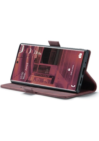 Samsung Galaxy NOTE20 Ultra Kılıf Için Flip Case Kart Yuvası Kickstand Vintage (Yurt Dışından) fiyatları