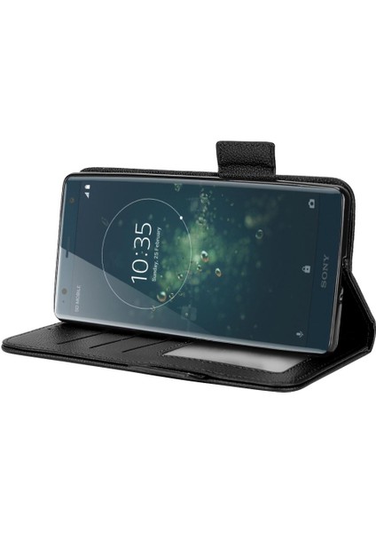 Sony Xperia Xz2 Cüzdan Manyetik Yan Toka Kart Yuvaları Tutucu Pu (Yurt Dışından) fırsatları