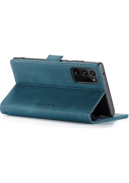Samsung Galaxy NOTE20 Ultra Kılıf Için Flip Case Kart Yuvası Kickstand Vintage (Yurt Dışından) modelleri