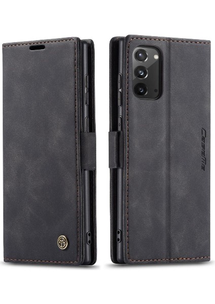 Samsung Galaxy NOTE20 Flip Folio Kitap Kılıf Için Flip Case Kart Yuvası Kapatma (Yurt Dışından)