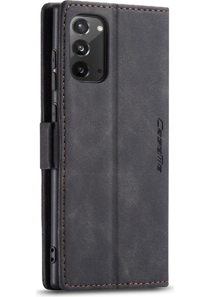 Samsung Galaxy NOTE20 Flip Folio Kitap Kılıf Için Flip Case Kart Yuvası Kapatma (Yurt Dışından)