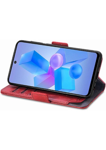 Infinix Hot 40 Pro Çoklu Kart Yuvası Iş Çok Renkli Için Flip Case (Yurt Dışından)