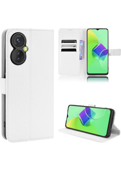 Tecno Spark 9 Pro Kapak Kart Tutucu Kickstand Manyetik Cüzdan Için Kılıf (Yurt Dışından)