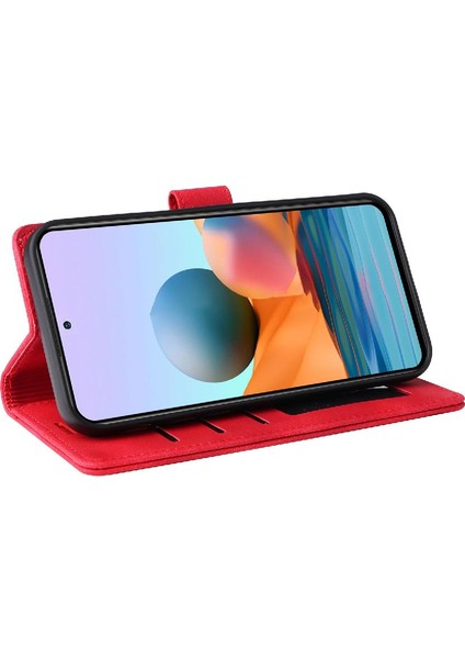 Xiaomi Redmi Not 10 Için Flip Case Pro Cüzdan Darbeye Deri Kılıf (Yurt Dışından)