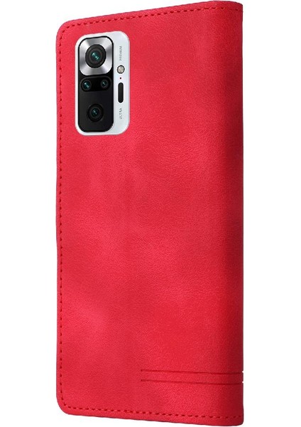 Xiaomi Redmi Not 10 Için Flip Case Pro Cüzdan Darbeye Deri Kılıf (Yurt Dışından)