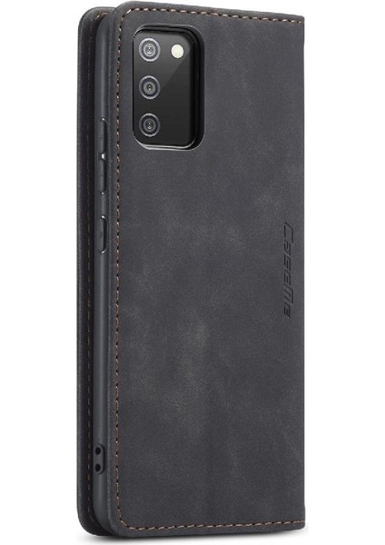 Samsung Galaxy A02S Için Flip Case Vintage Pu Deri Cüzdan Flip Folio (Yurt Dışından)