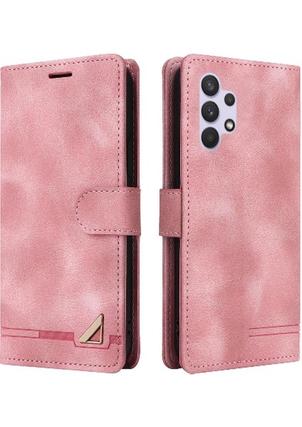 Samsung Galaxy A32 4g Için Flip Case Cüzdan Kapak Kapak Basit Iş Durum (Yurt Dışından)